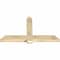 Ekena Millwork Eugene Rough Sawn Timber Gable Bracket, Douglas Fir, 60"W x 35"H x 4"D x 6"F, 14/12 Pitch GBW060X35X0406EUG00RDF - alternate 3